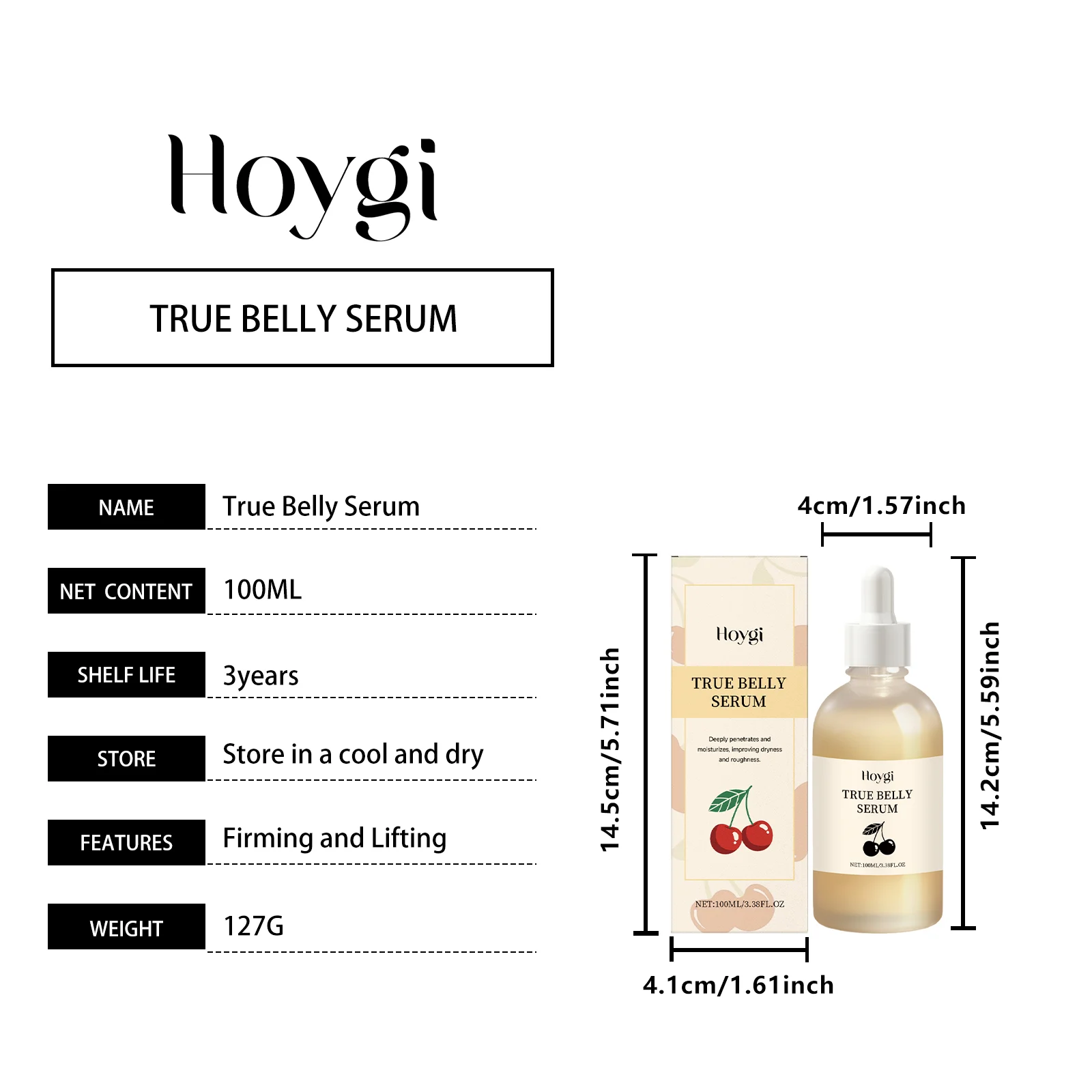 TRUE BELLY SERUM Firming & Lifting Body Treatment 100ml 1 true belly serum firming lifting body treatment 100ml hoy 597dz5r2 desc 1
