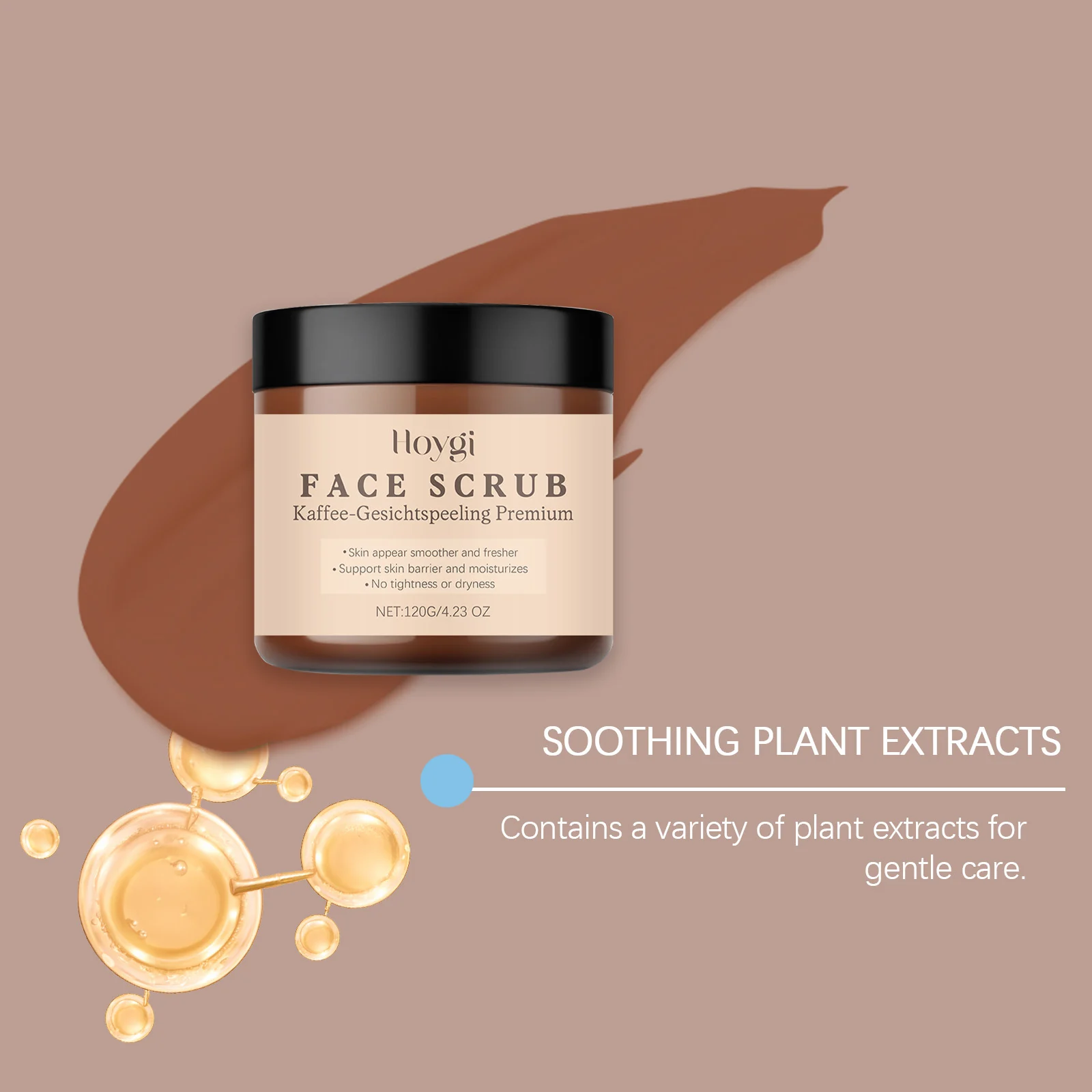 Vanilla Coffee Face Scrub 120g for Exfoliating, Brightening & Smoothing Skin 5 vanilla coffee face scrub 120g hoy bxqktkyz desc 5